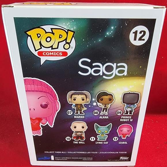 Izabel hot topic exclusive funko # 12 (nib) with pop protector - Picture 7 of 7